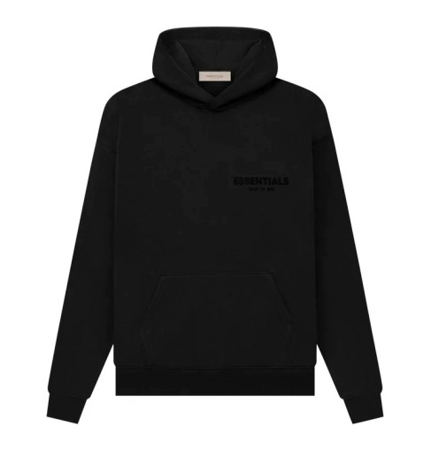 FOG Pullover Hoodie Small label Black