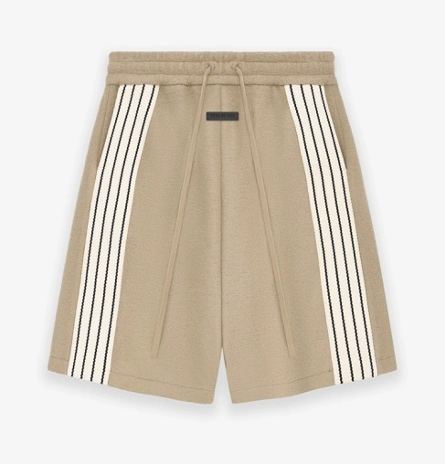 FOG casual five-inch shorts Khaki