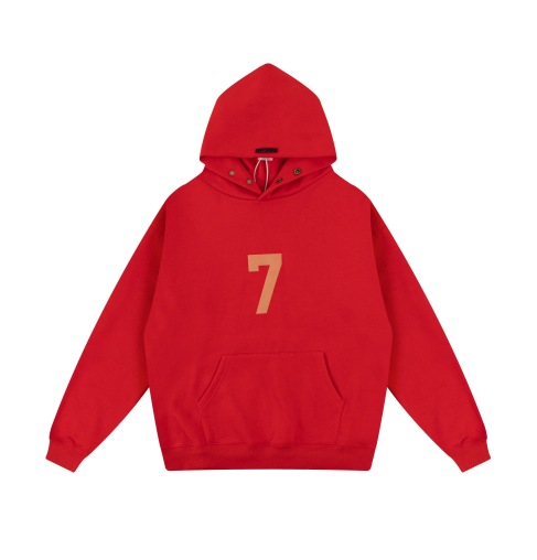 FOG Pullover 7 Hoodie Red
