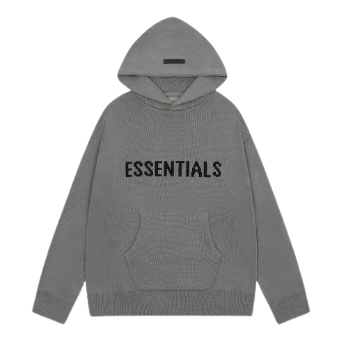 FOG Double Line Jacquard Wool Hoodie Dark oat