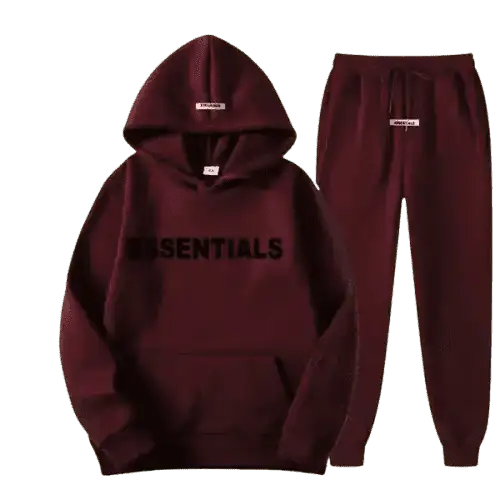 Dark Reddish Brown Tracksuit