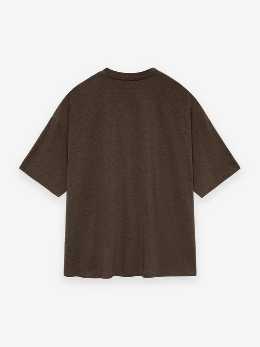 Heavy S/S TEE Heather wood