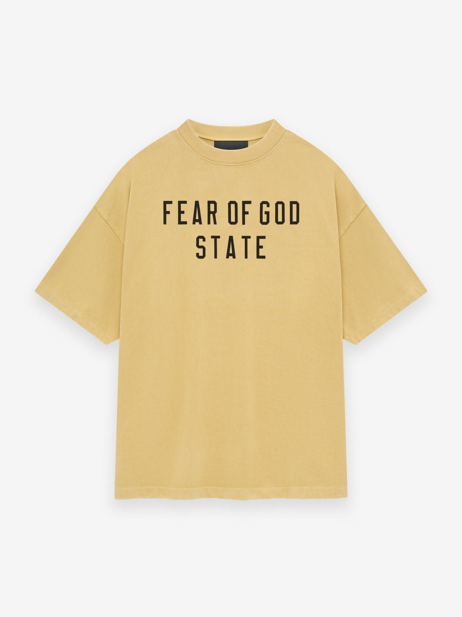 Heavy Crewneck Tee Amber