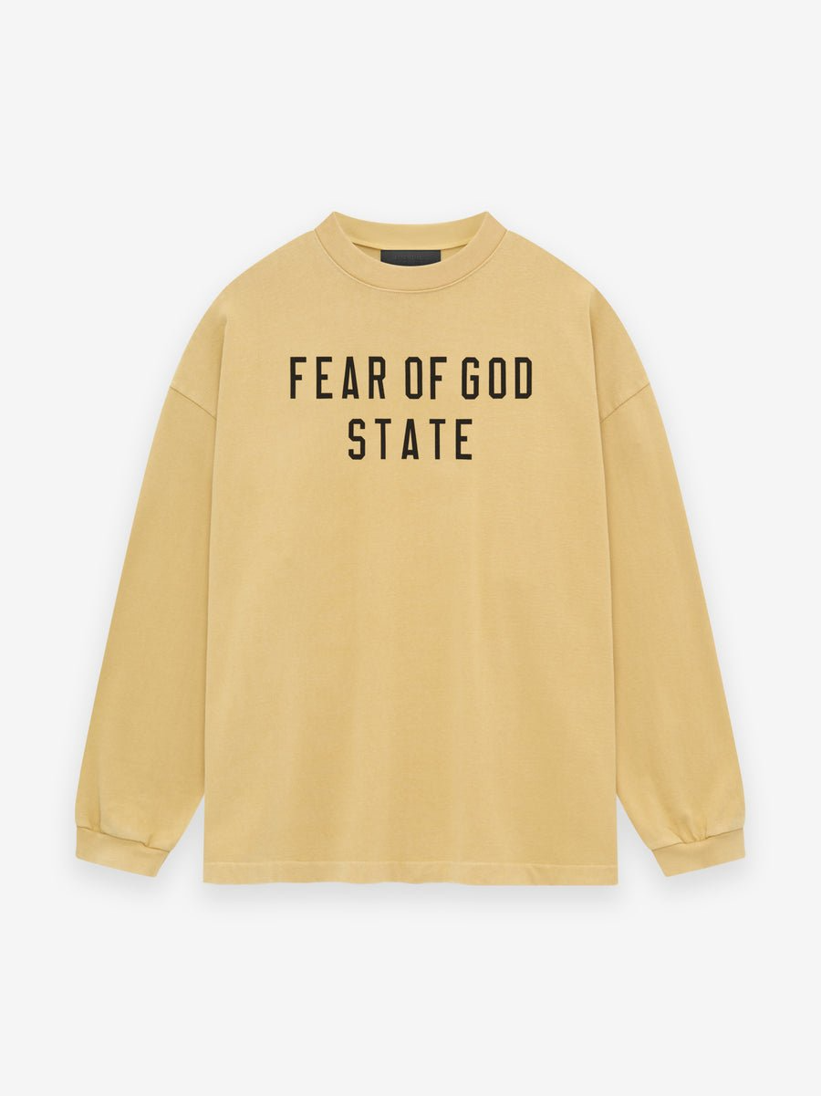 Heavy Longsleeve Sweatshirt Amber