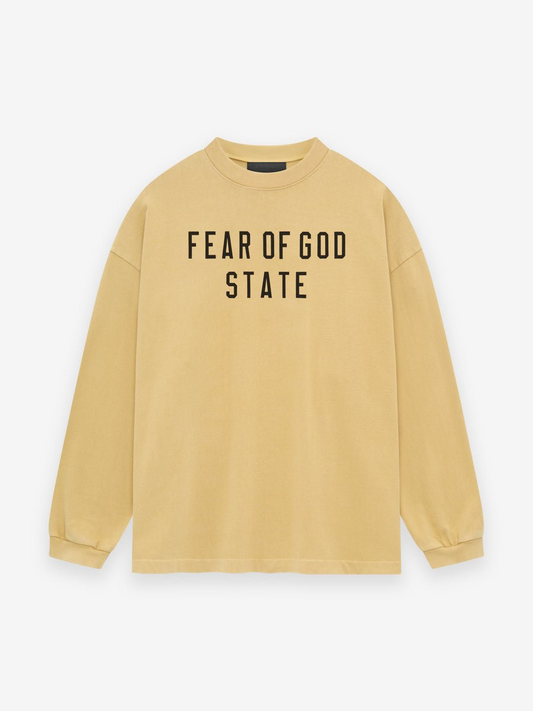 Heavy Longsleeve Sweatshirt Amber